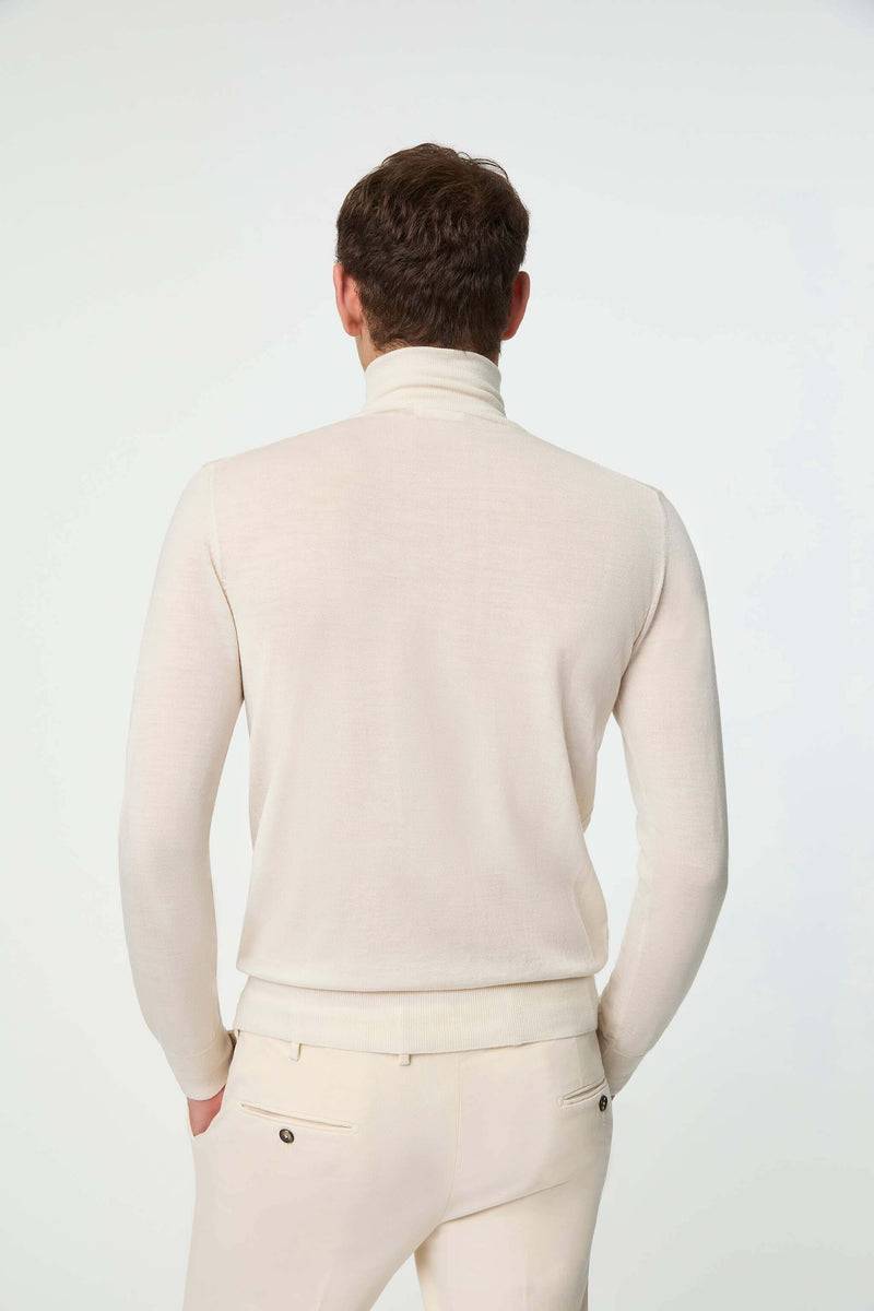 Lubiam Maglia girocollo ultralight bianco latte Maglia girocollo ultralight bianco latte Hotsell
