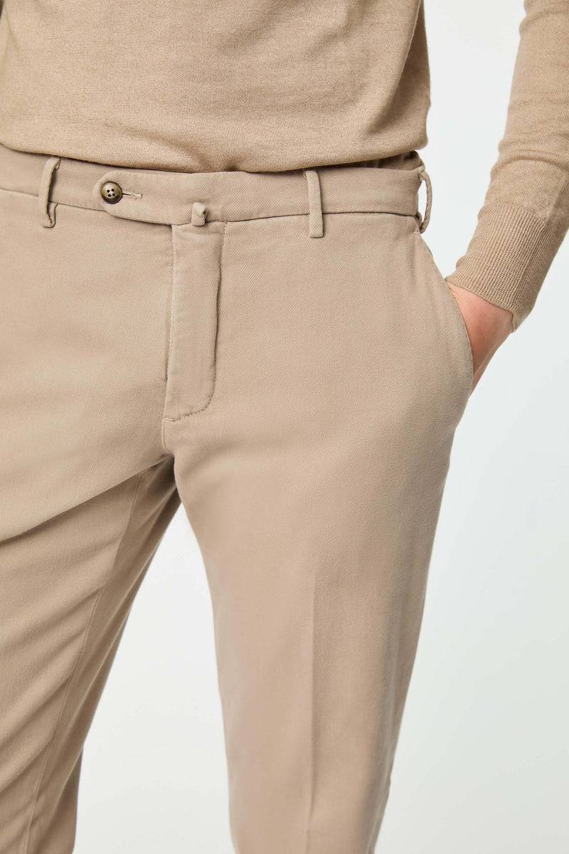 Lubiam Pantalone ELTON tinto capo beige Pantalone ELTON tinto capo beige 2025