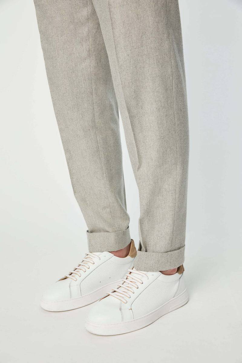 Lubiam Pantalone HERBIE grigio ghiaccio Pantalone HERBIE grigio ghiaccio Nuovo