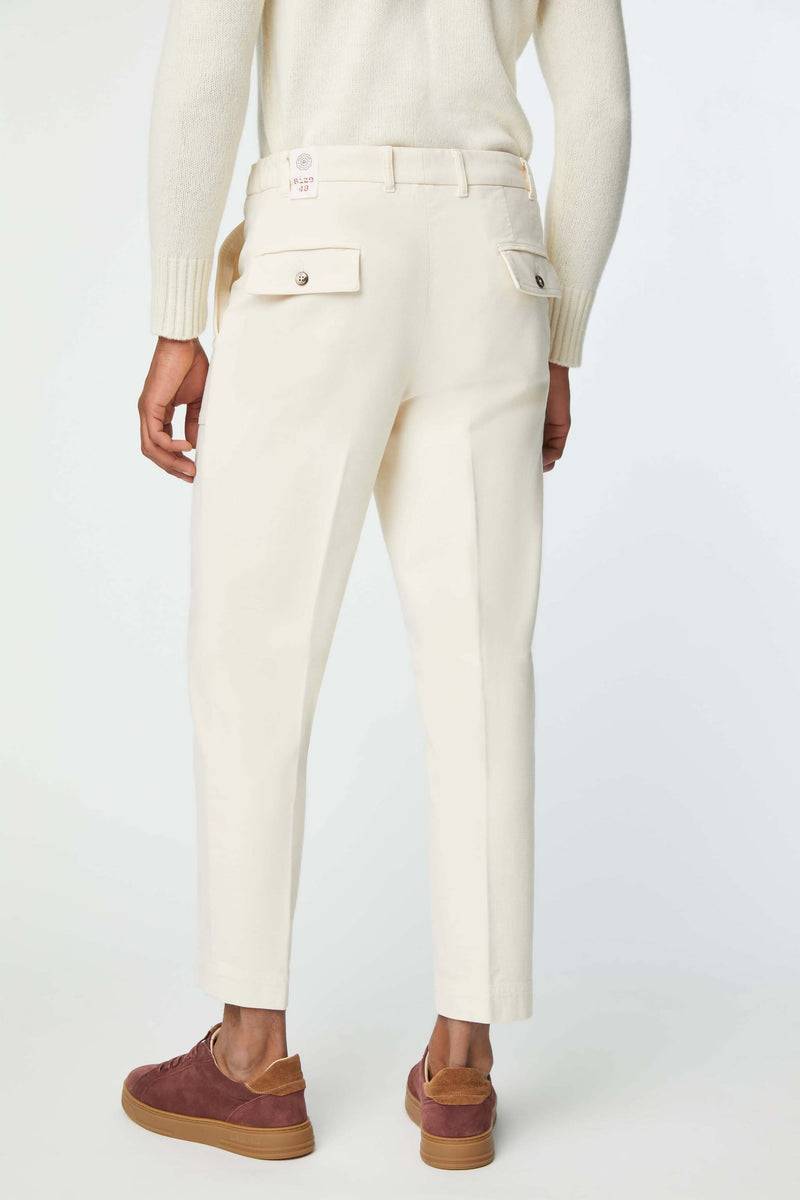 Lubiam Pantalone ANDY tinto capo bianco Pantalone ANDY tinto capo bianco Qualità