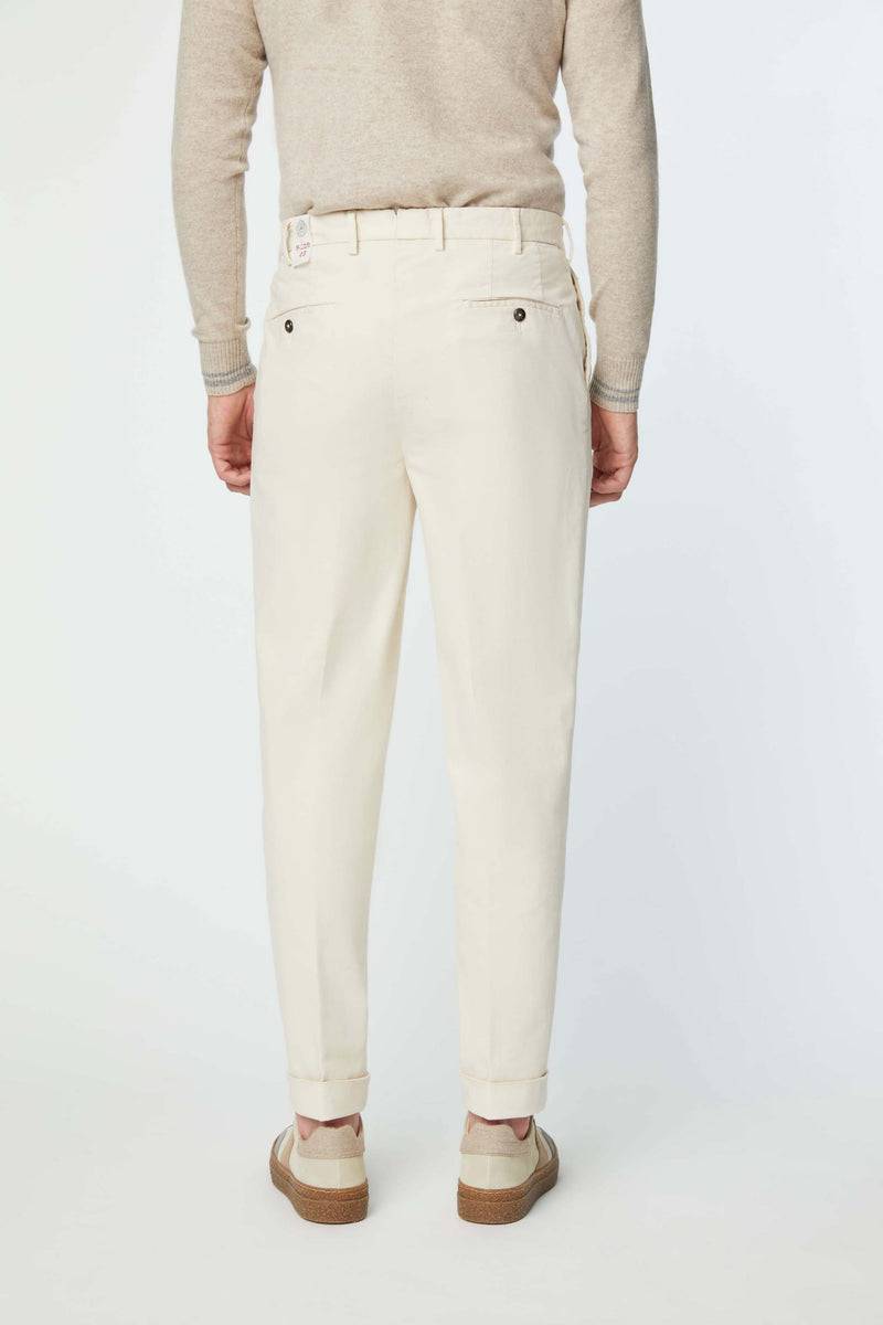 Lubiam Pantalone MILES tinto capo bianco Pantalone MILES tinto capo bianco Spedizione Gratuita