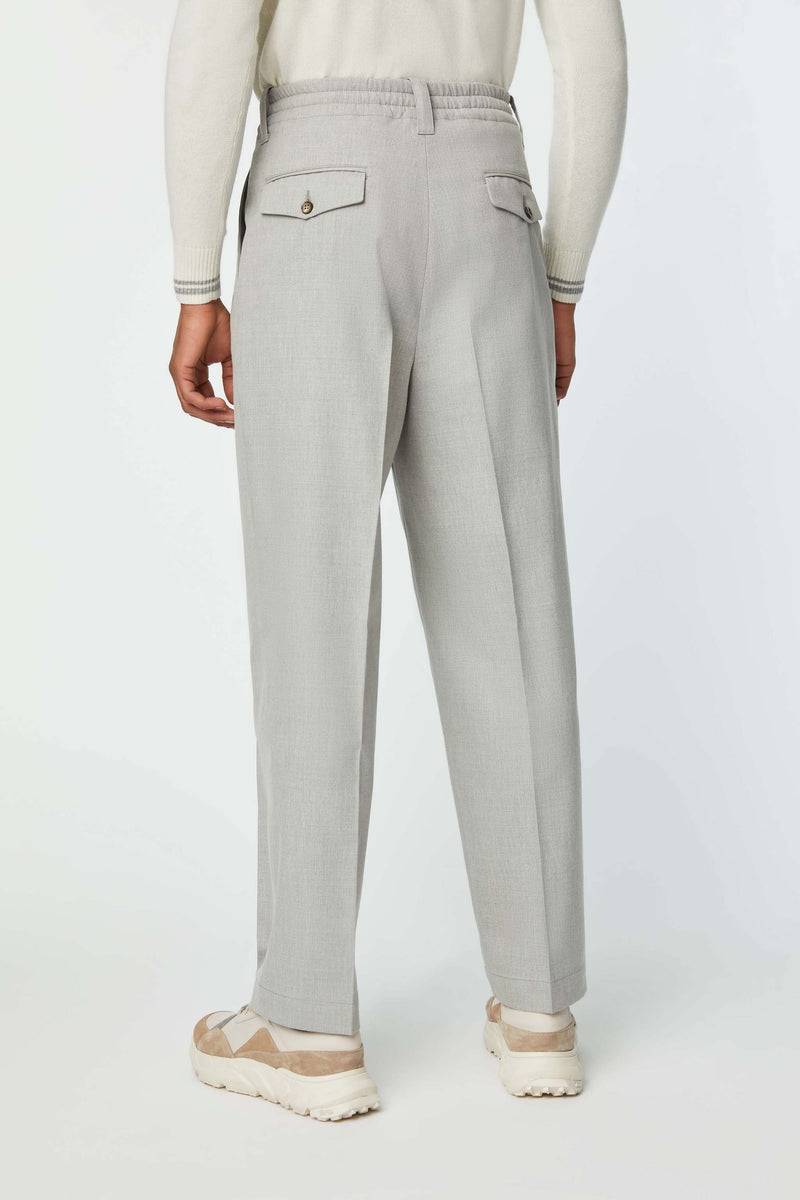 Lubiam Pantalone MARK non trattato grigio ghiaccio Pantalone MARK non trattato grigio ghiaccio Soddisfazione Garantita