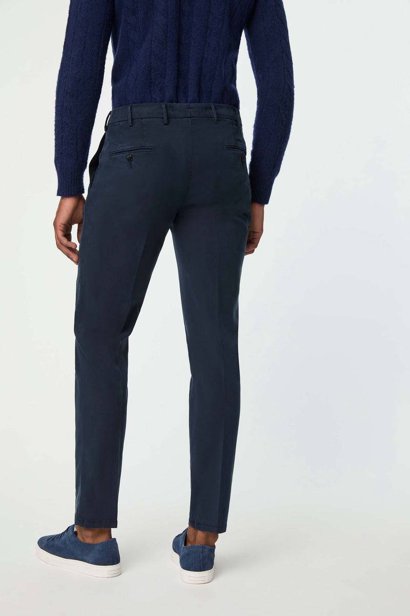 Lubiam Pantalone RAY tinto capo blu notte Pantalone RAY tinto capo blu notte Prezzo Ridotto
