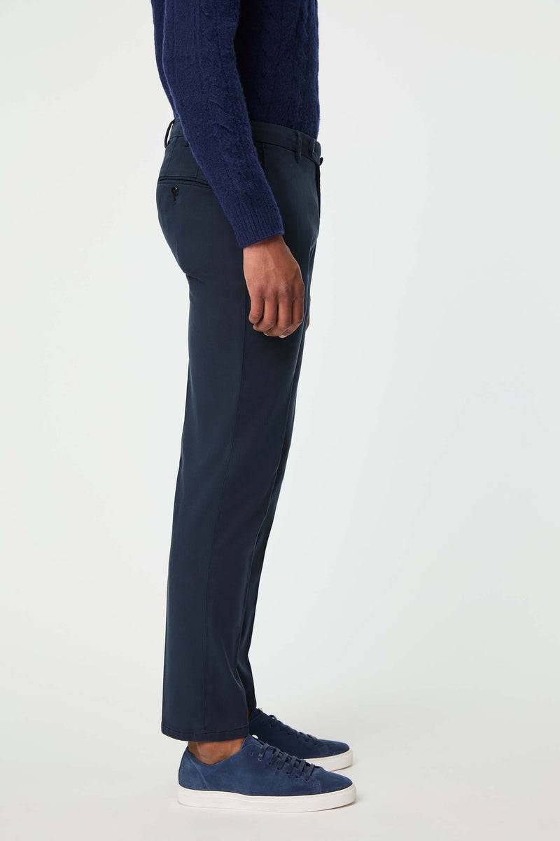Lubiam Pantalone RAY tinto capo blu notte Pantalone RAY tinto capo blu notte Prezzo Ridotto