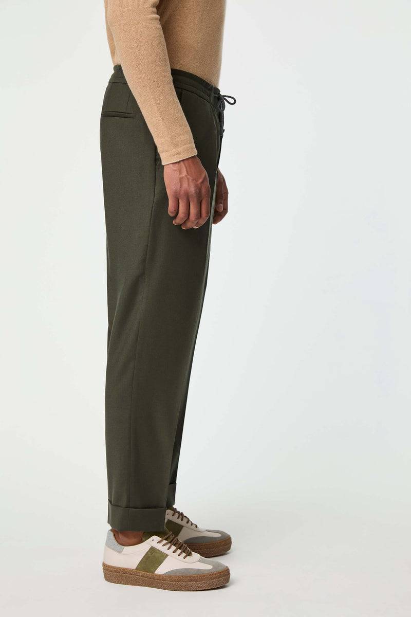 Lubiam Pantalone LESTER verde camo Pantalone LESTER verde camo Offerta