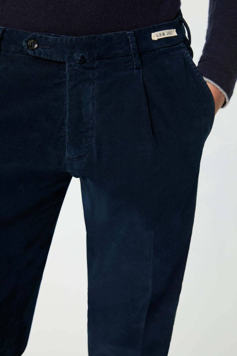 Lubiam Pantalone MICHAEL tinto capo blu Pantalone MICHAEL tinto capo blu Saldi