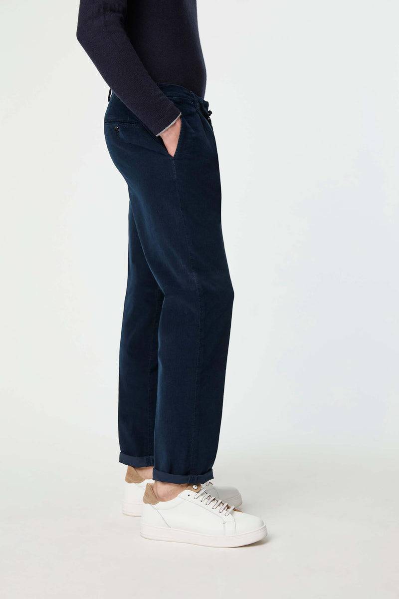 Lubiam Pantalone MICHAEL tinto capo blu Pantalone MICHAEL tinto capo blu Saldi
