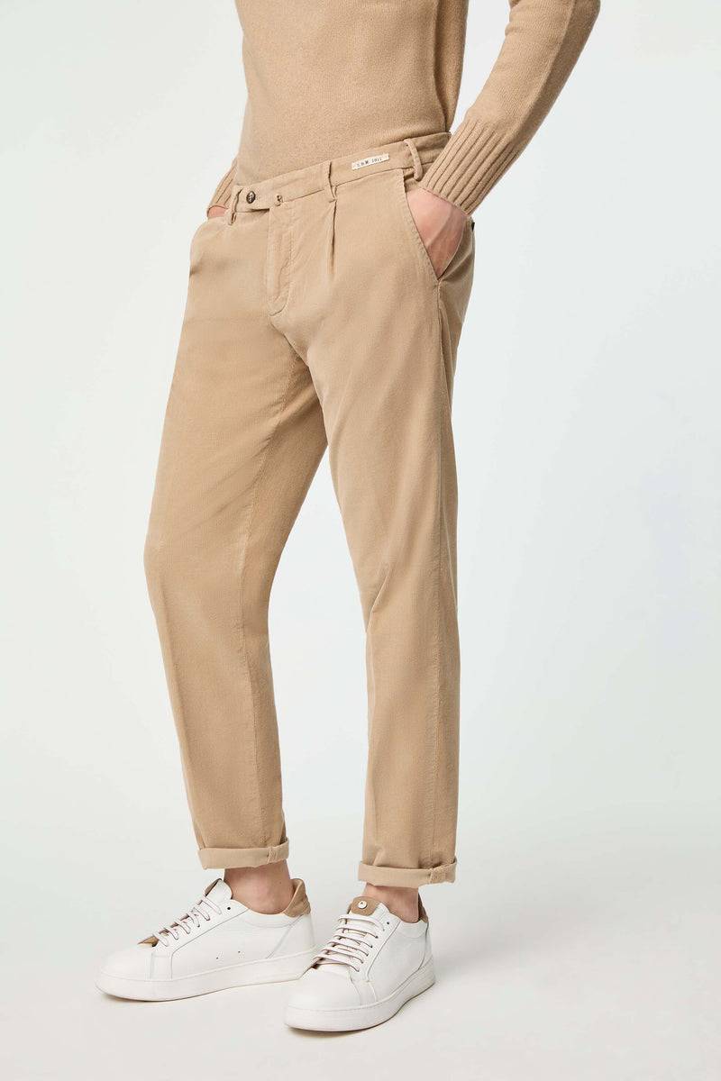 Lubiam Pantalone MICHAEL tinto capo beige Pantalone MICHAEL tinto capo beige Offerte