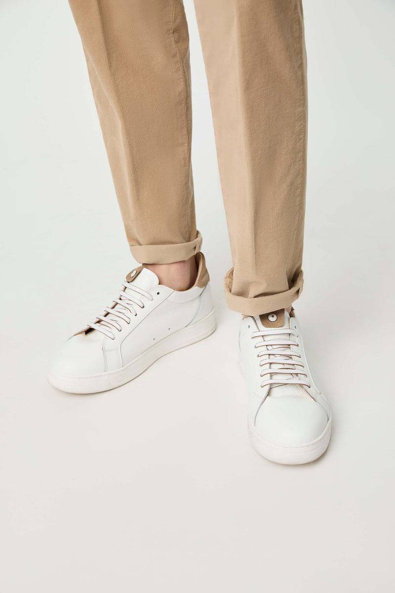 Lubiam Pantalone MICHAEL tinto capo beige Pantalone MICHAEL tinto capo beige Offerte