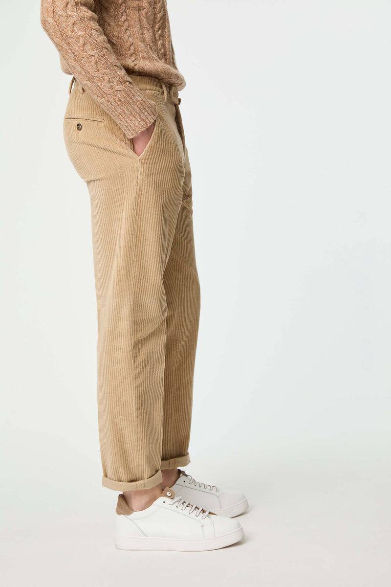 Lubiam Pantalone ELTON tinto capo beige Pantalone ELTON tinto capo beige Vendita Calda