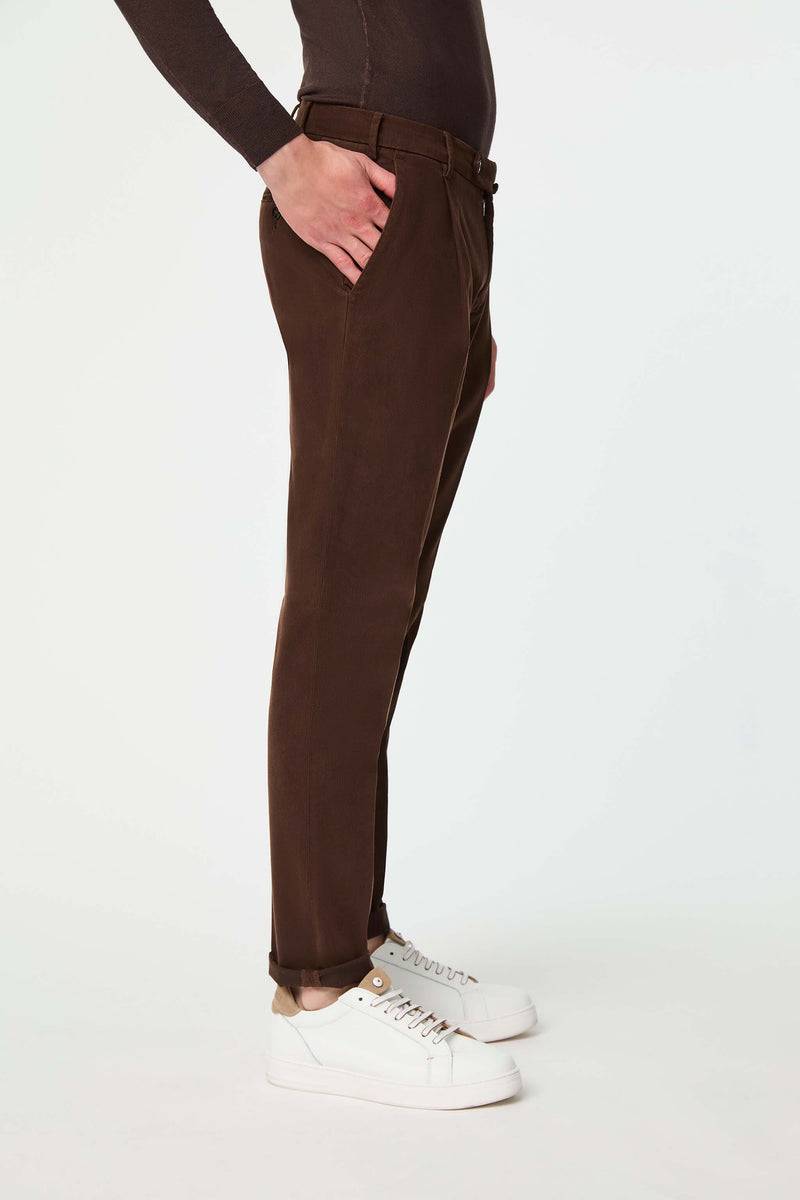 Lubiam Pantalone MUDDY tinto capo marrone Pantalone MUDDY tinto capo marrone Vendita Economica