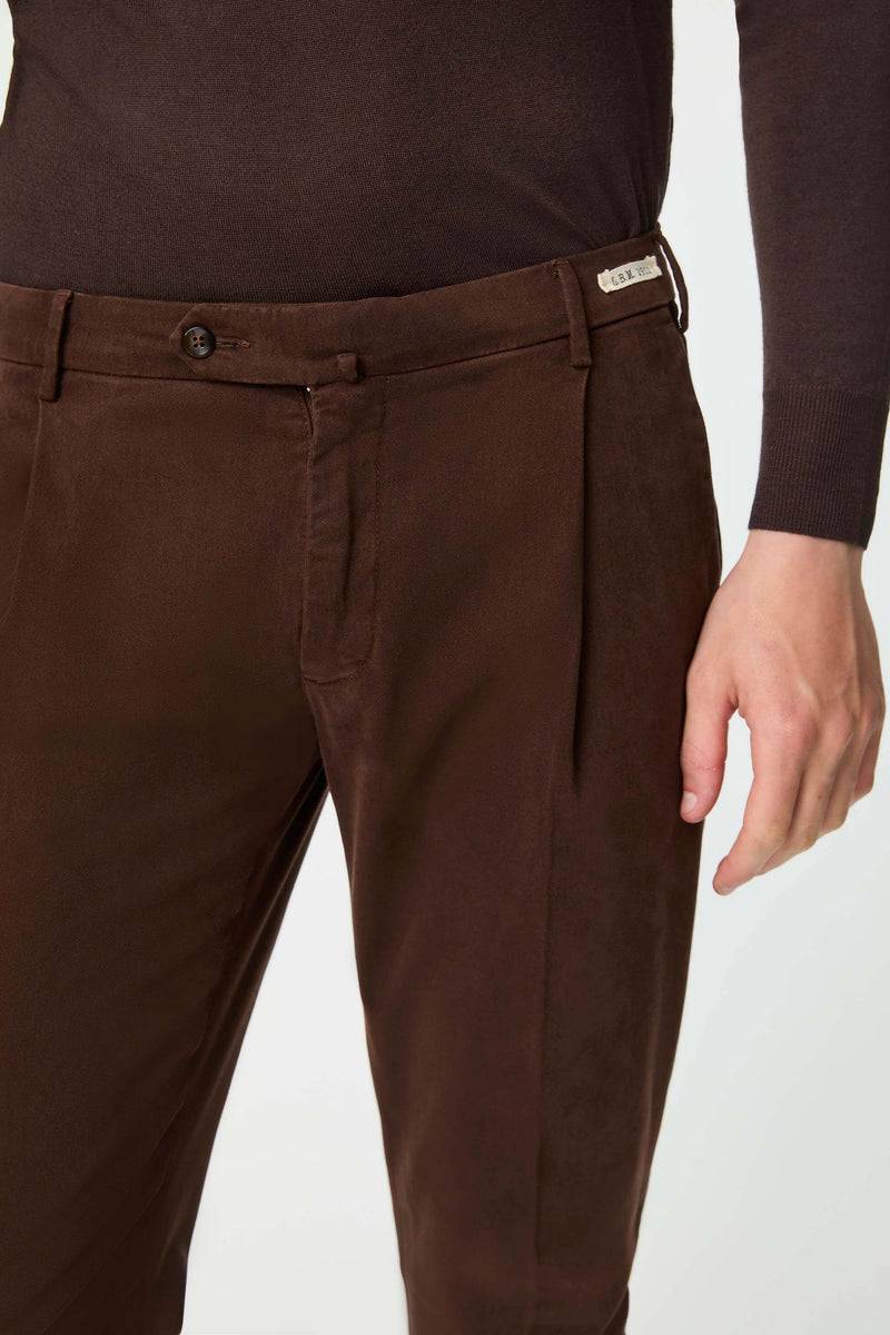 Lubiam Pantalone MUDDY tinto capo marrone Pantalone MUDDY tinto capo marrone Vendita Economica