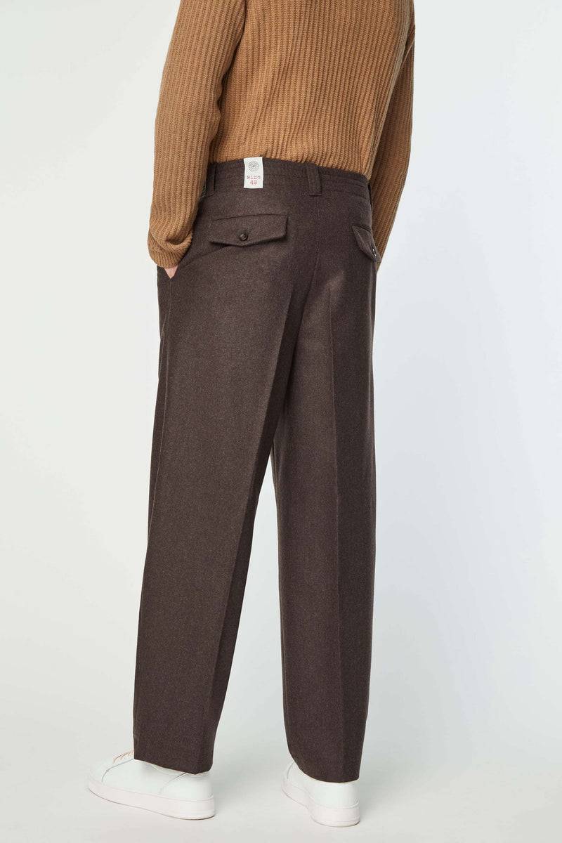 Lubiam Pantalone MARK non trattato marrone Pantalone MARK non trattato marrone Saldi Di Fabbrica