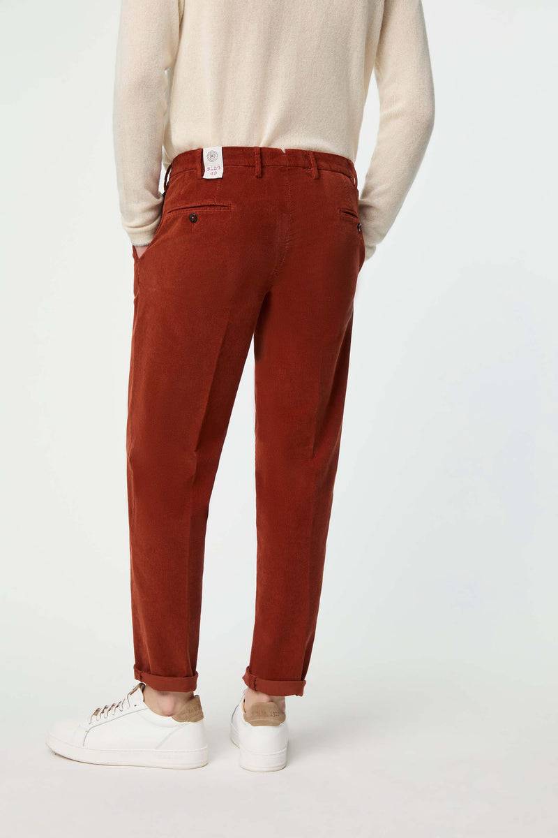 Lubiam Pantalone MICHAEL tinto capo ruggine Pantalone MICHAEL tinto capo ruggine Vendite Flash