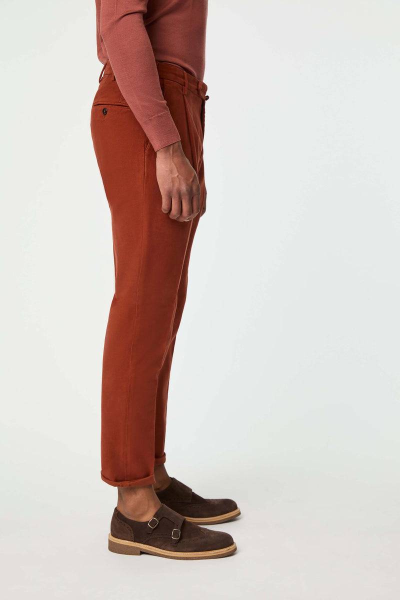 Lubiam Pantalone MUDDY tinto capo ruggine Pantalone MUDDY tinto capo ruggine Negozio