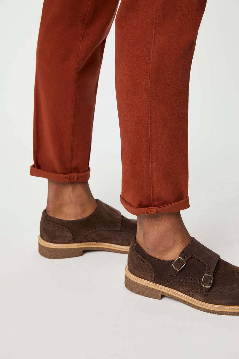 Lubiam Pantalone MUDDY tinto capo ruggine Pantalone MUDDY tinto capo ruggine Negozio