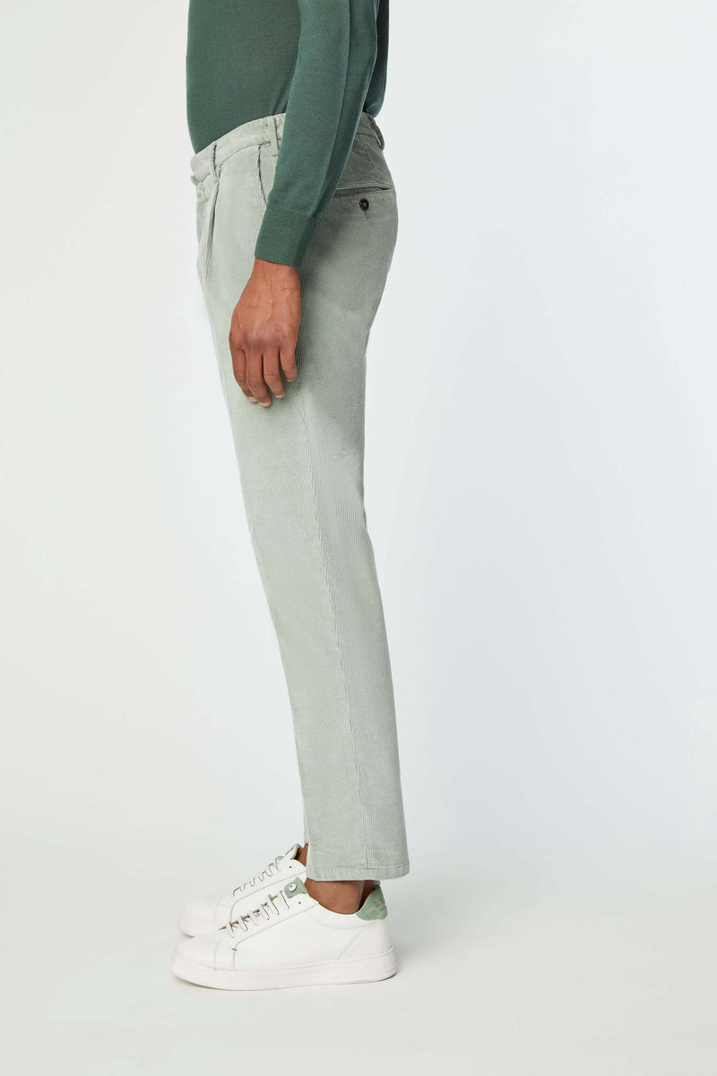 Lubiam Pantalone MICHAEL tinto capo verde pastello Pantalone MICHAEL tinto capo verde pastello In Saldo