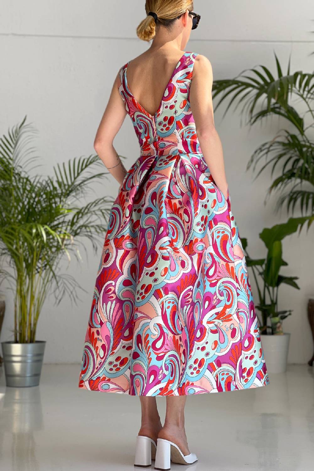 Lunatica Milano Abito Groovy Pink In Saldo