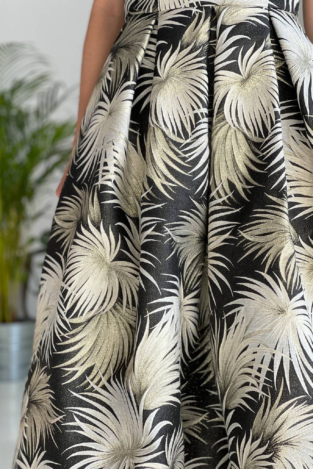 Lunatica Milano Abito Palm Black 2025