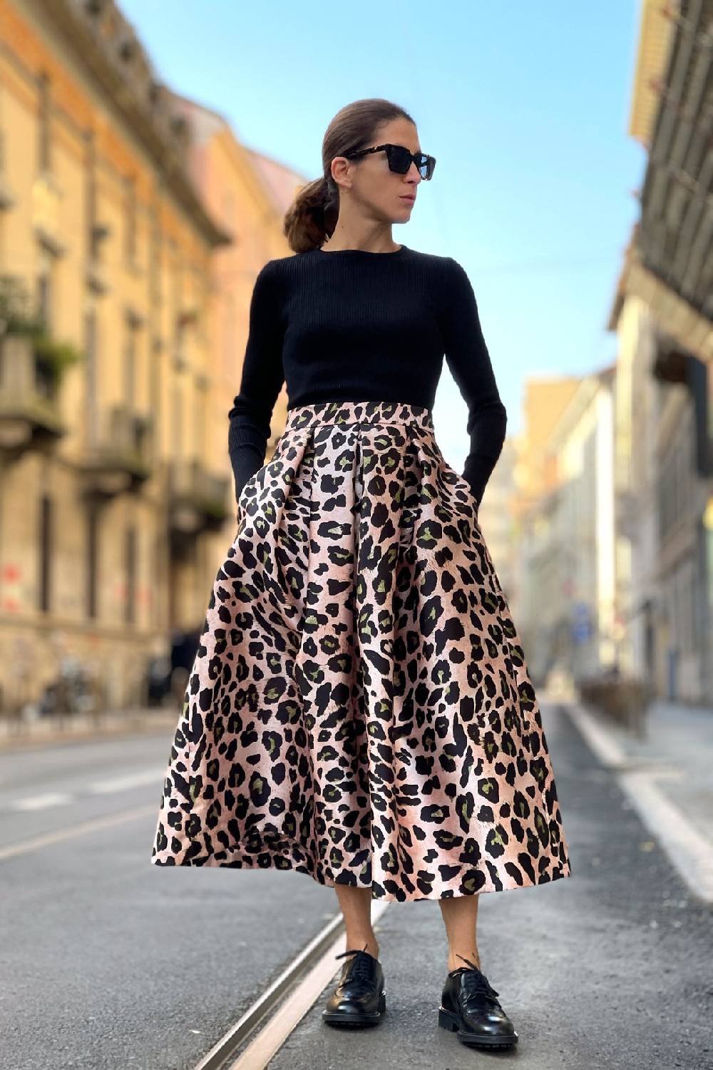 Lunatica Milano Gonna midi Anima Pink Affare Del Giorno