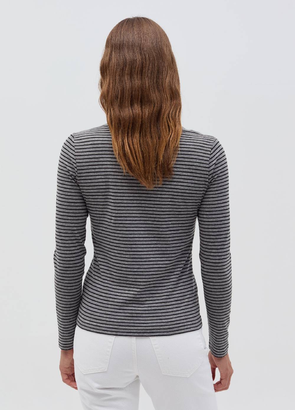 OVS T-shirt a righe sottili con maniche lunghe Promozione