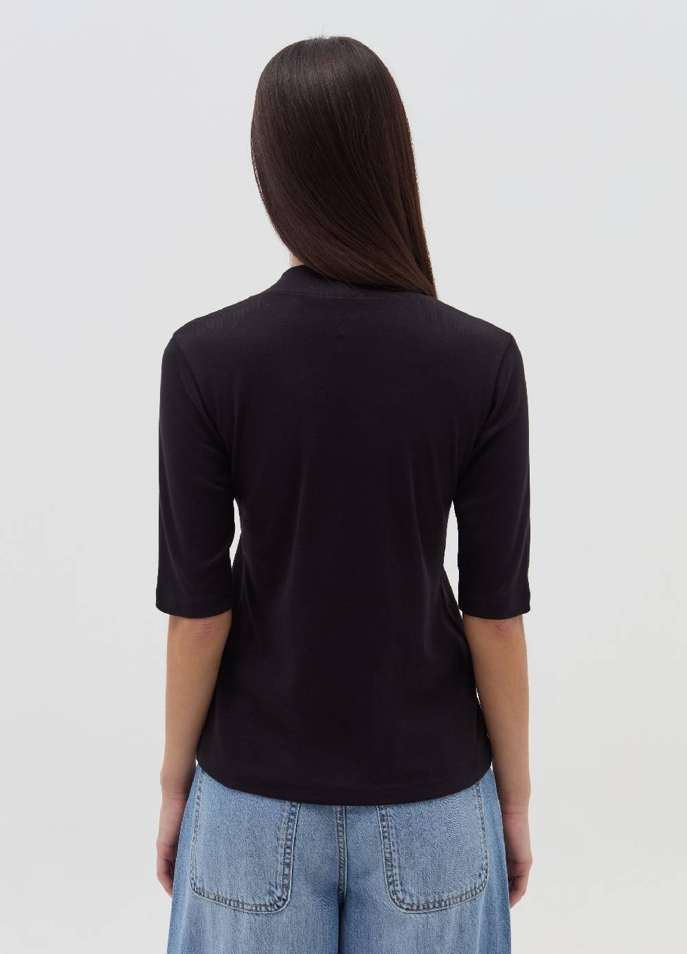 OVS T-shirt mock neck con maniche al gomito Soddisfazione Garantita