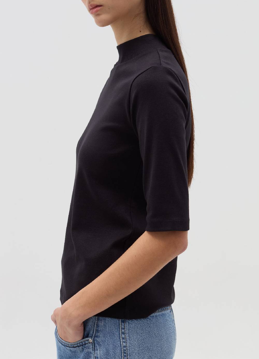 OVS T-shirt mock neck con maniche al gomito Soddisfazione Garantita