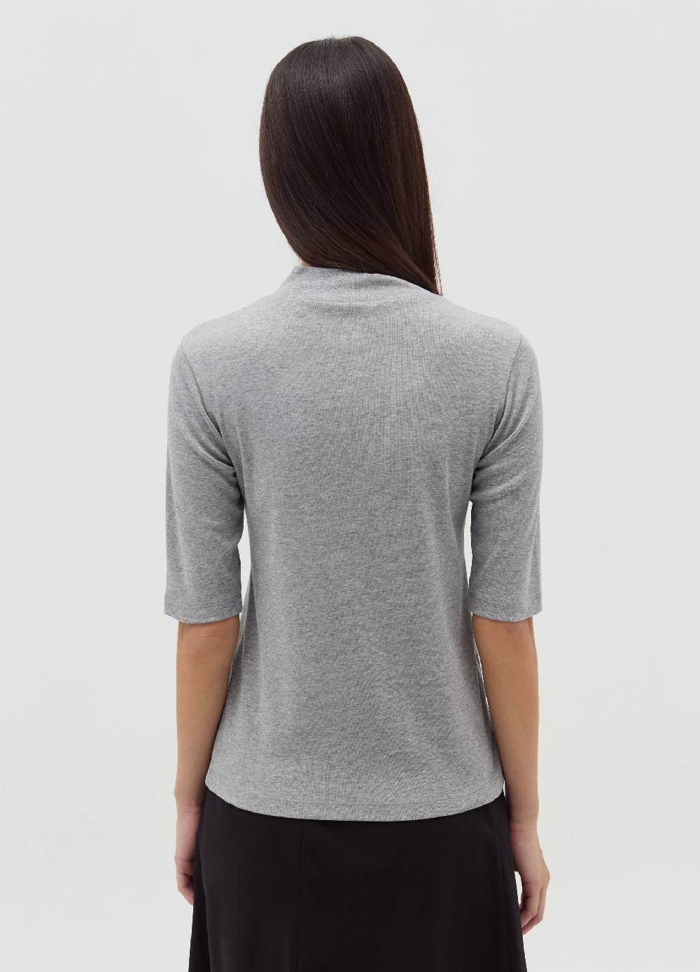 OVS T-shirt mock neck con maniche al gomito Qualità Garantita