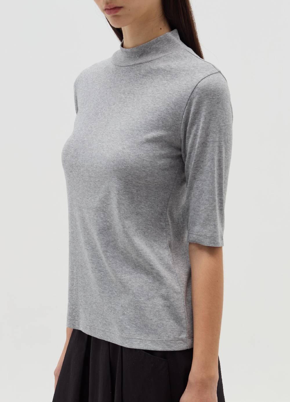 OVS T-shirt mock neck con maniche al gomito Qualità Garantita