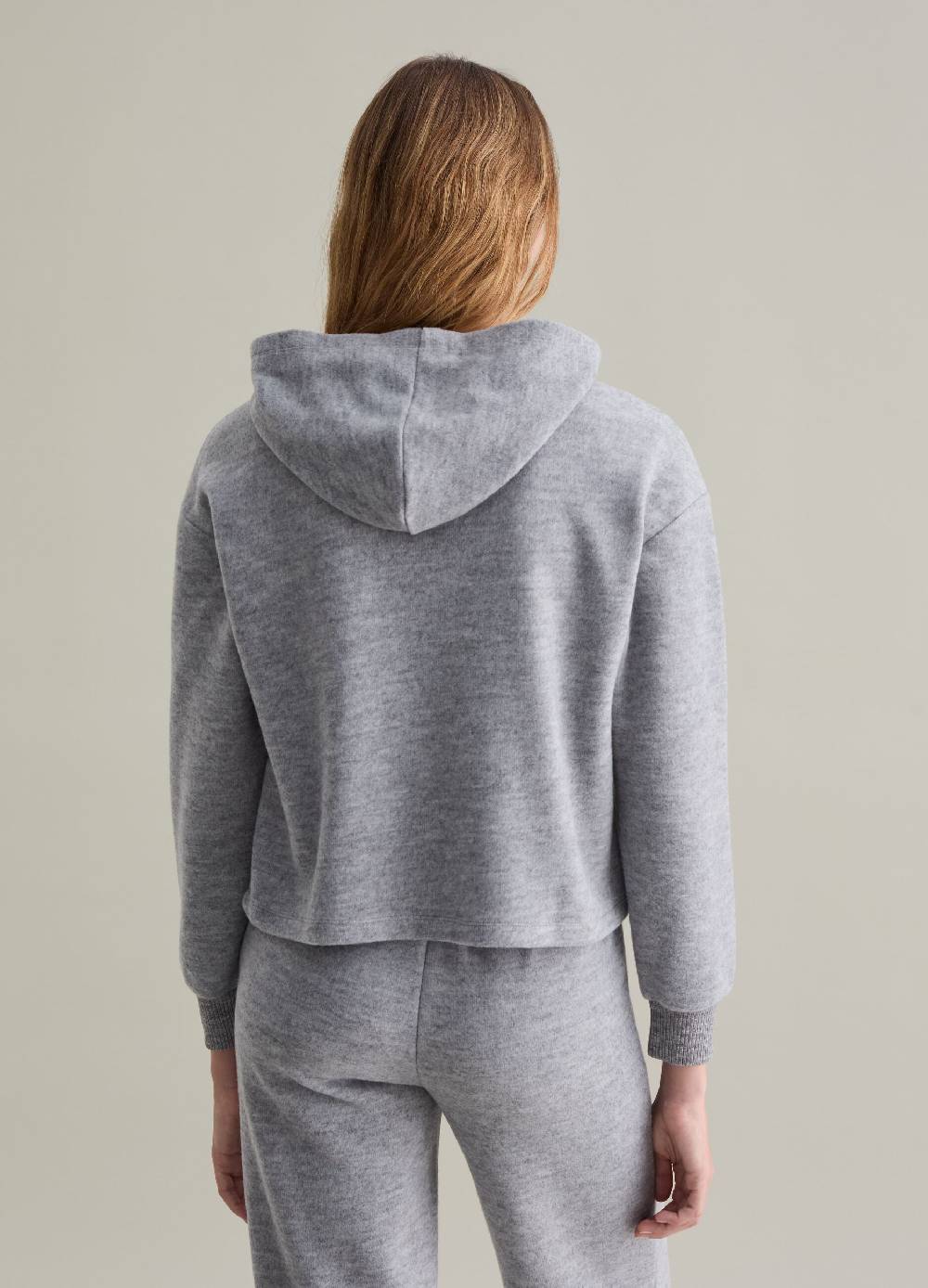 PIOMBO Top in maglia con cappuccio a maniche lunghe Acquista Ora