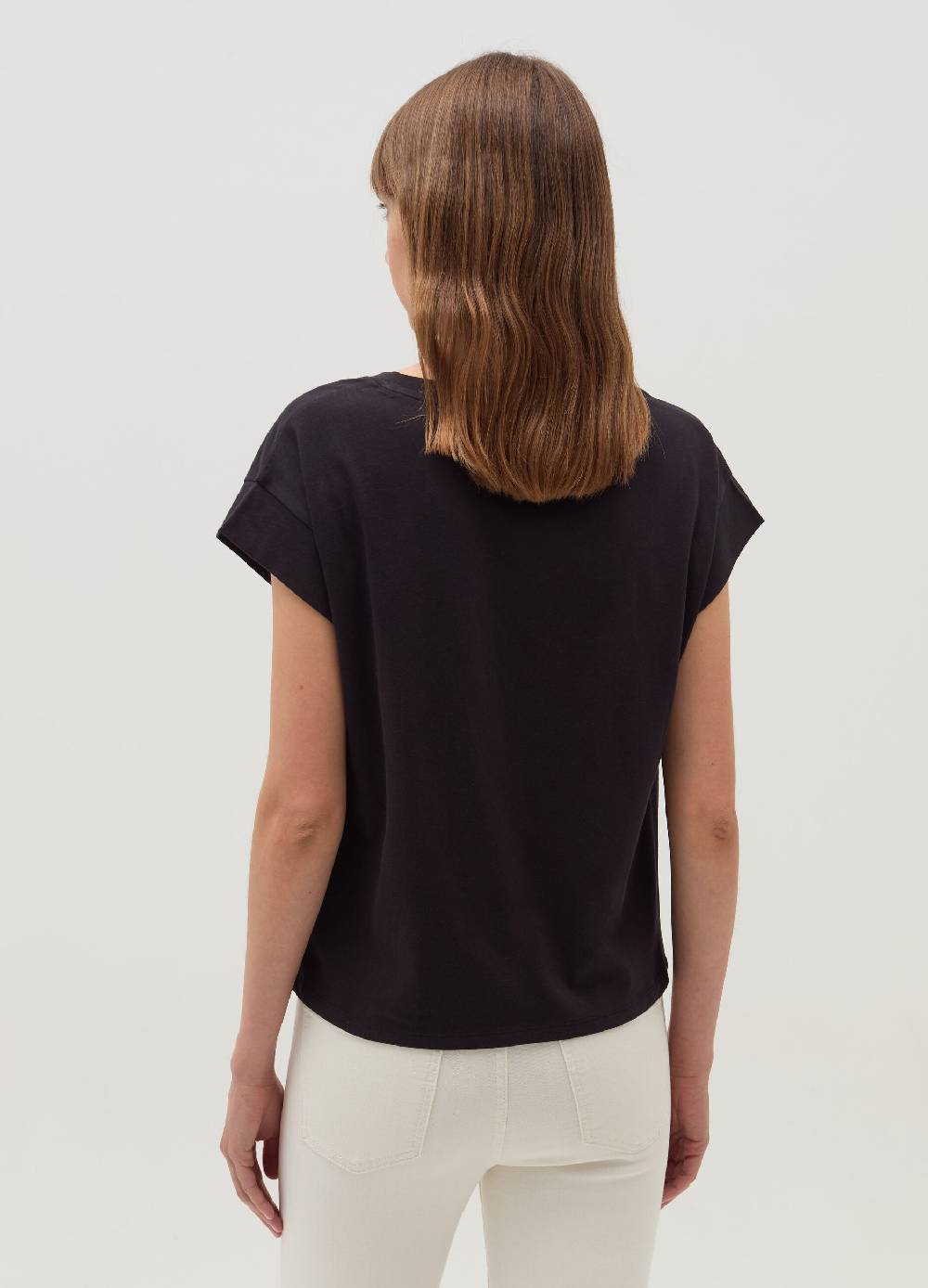 OVS T-shirt in cotone con maniche a kimono Fino Al -60%