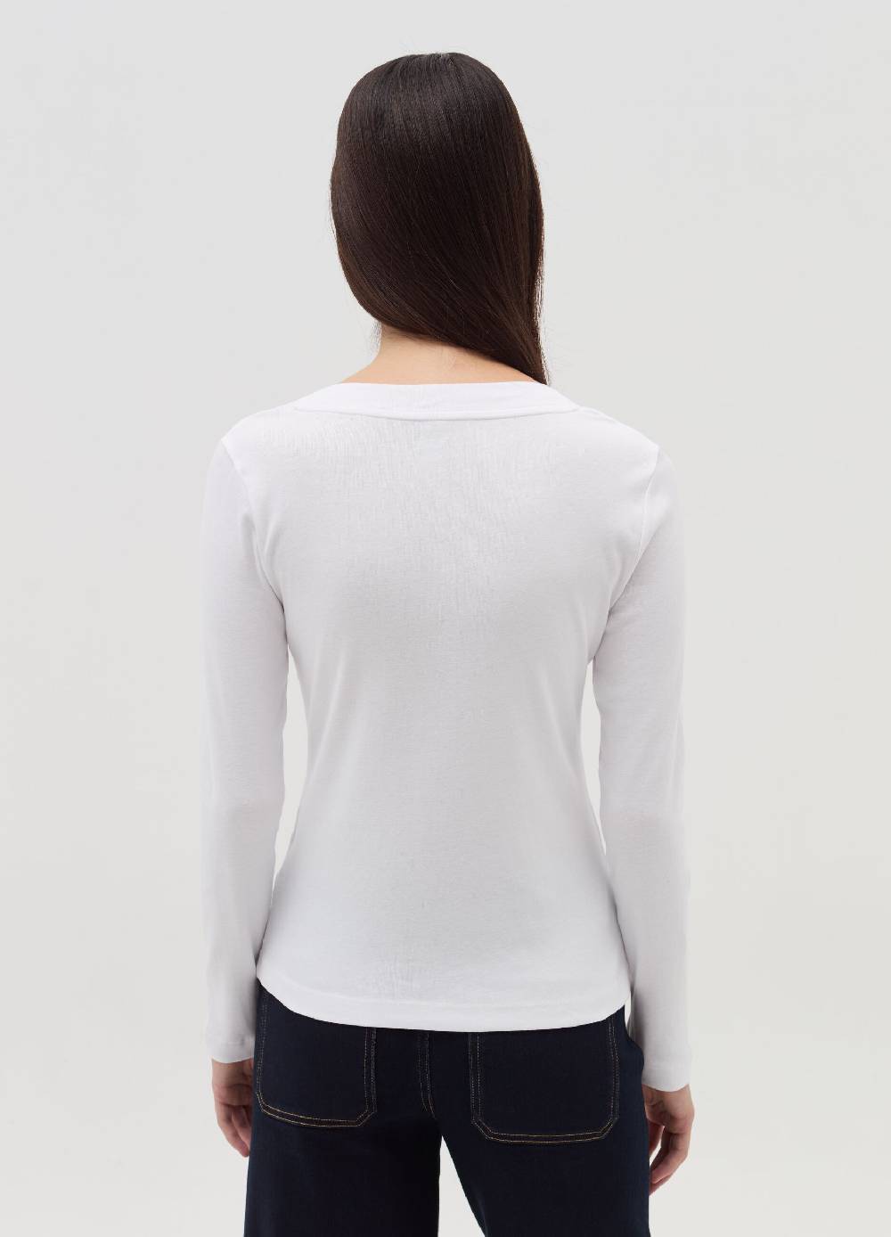OVS T-shirt maniche lunghe scollo serafino Offerte