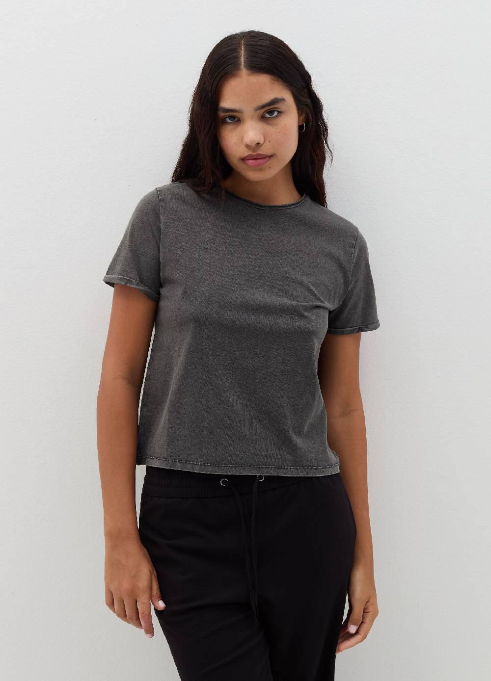 B. ANGEL T-shirt in cotone scollo rotondo 2025