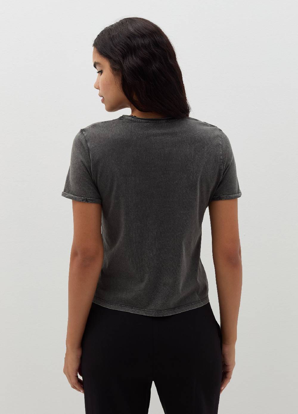 B. ANGEL T-shirt in cotone scollo rotondo 2025