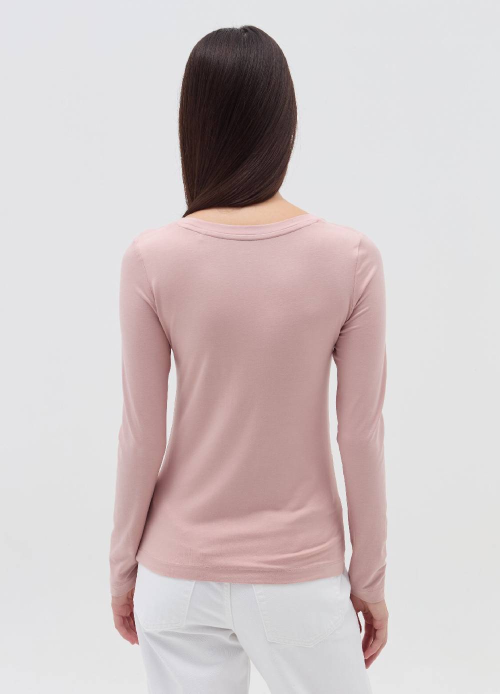 OVS T-shirt a maniche lunghe in viscosa stretch Italia