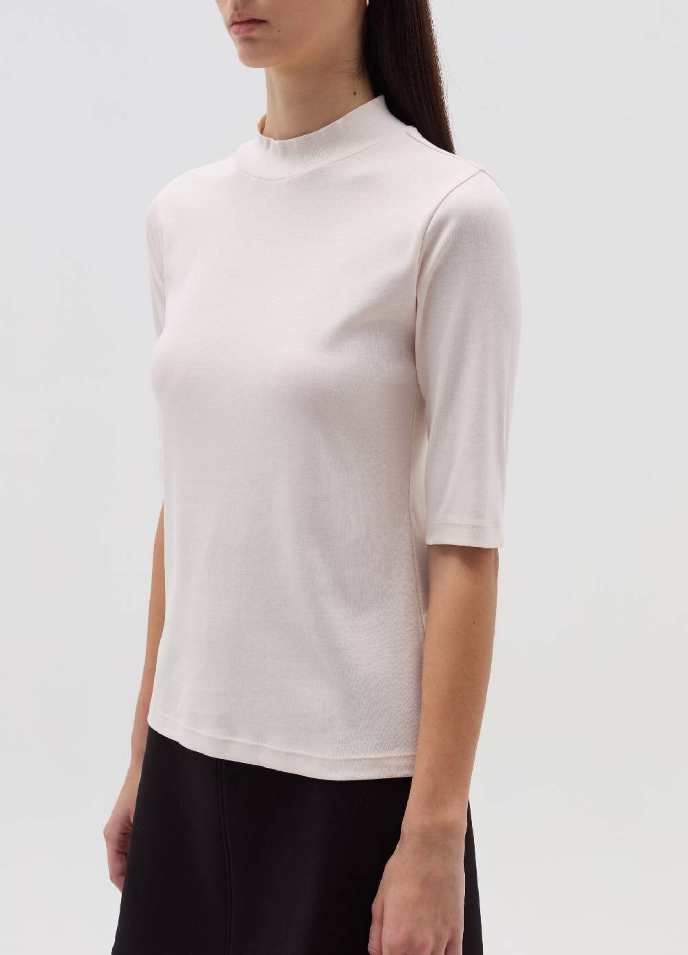 OVS T-shirt mock neck con maniche al gomito Pezzi Unici