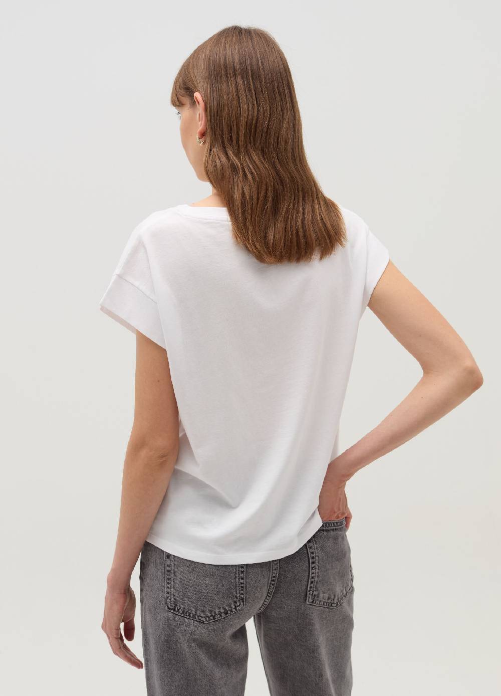 OVS T-shirt in cotone con maniche a kimono Hotsell