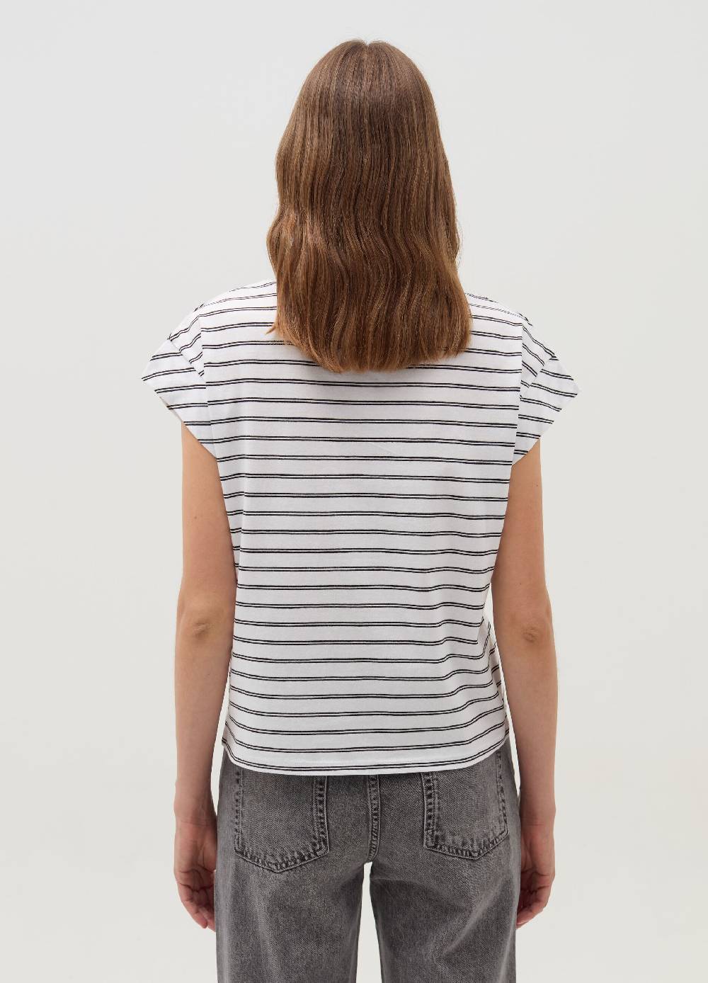 OVS T-shirt a righe con maniche a kimono Vendite Flash