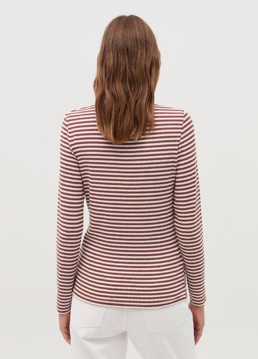 OVS T-shirt a righe mock neck Negozio