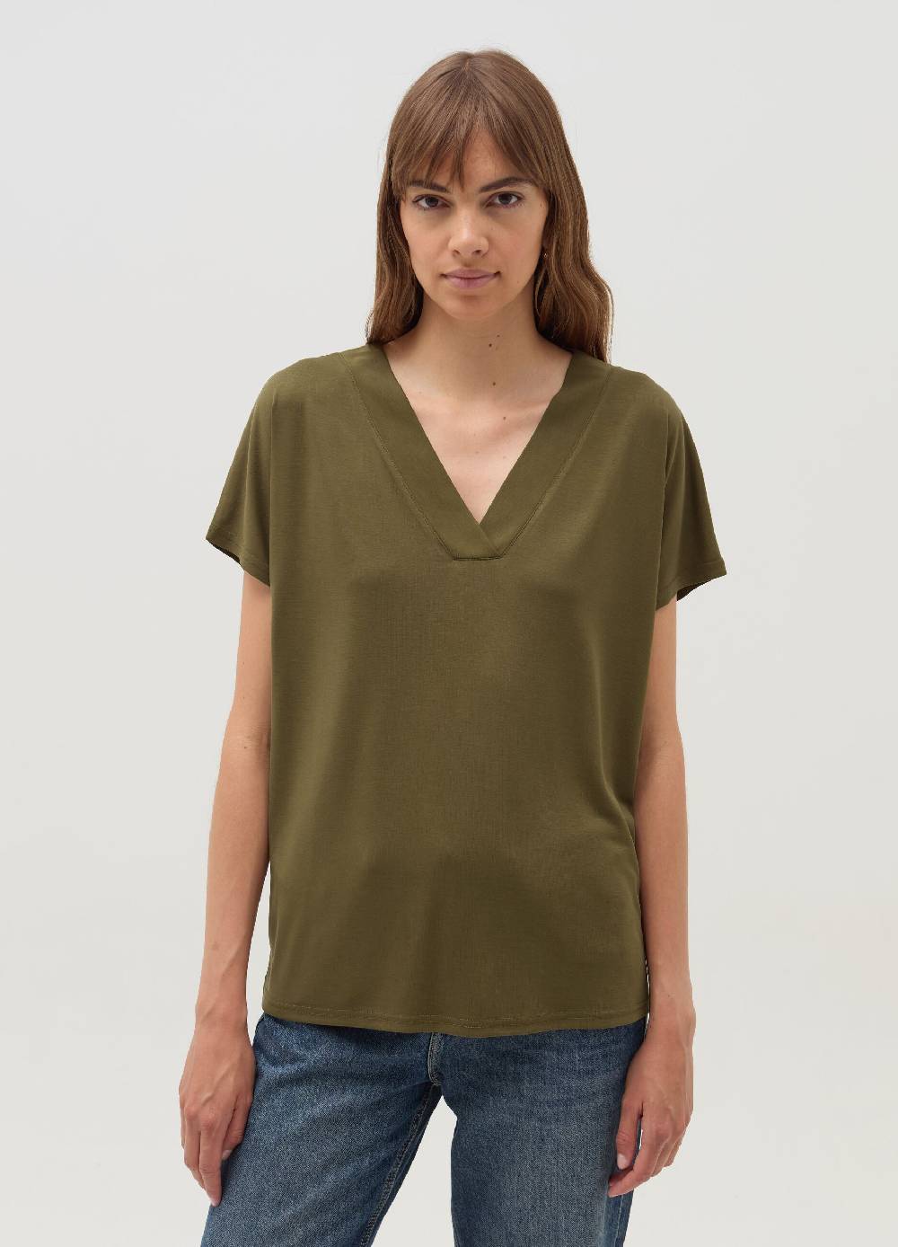 OVS T-shirt con scollo a V maniche a kimono In Linea