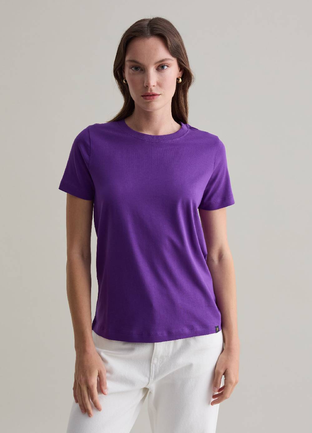 PIOMBO T-shirt in cotone Supima Qualità