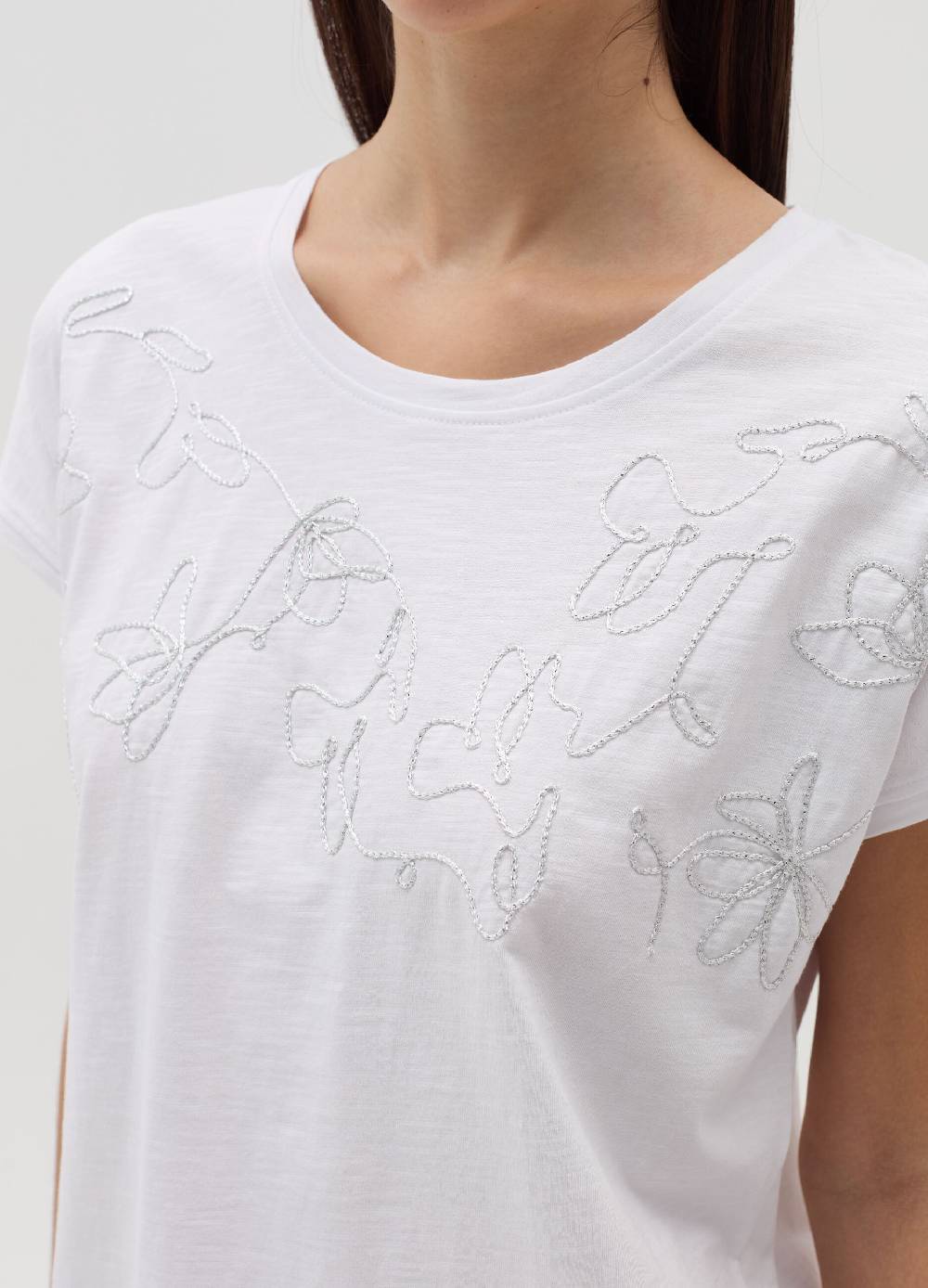 OVS T-shirt con ricamo floreale Acquista Ora