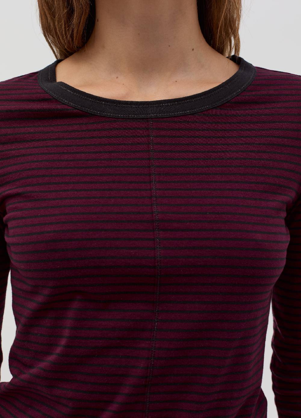 OVS T-shirt a righe sottili con maniche lunghe Consegna Veloce