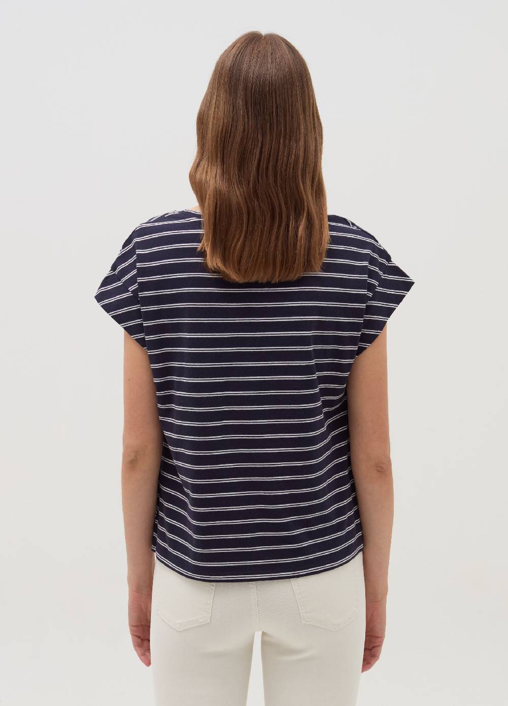 OVS T-shirt a righe con maniche a kimono Fino Al -60%
