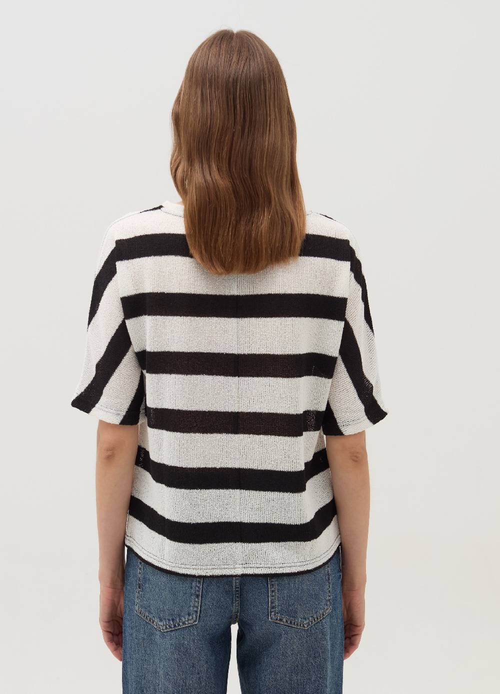 OVS T-shirt a righe con maniche al gomito Saldi