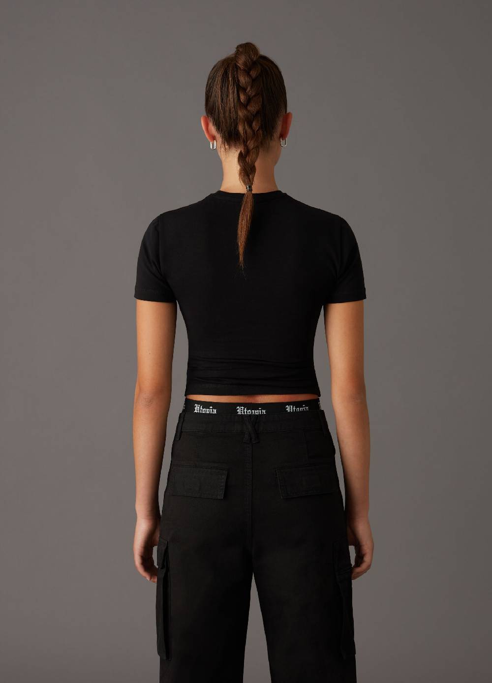 UTOPJA T-shirt second skin Black Saldi Di Fabbrica