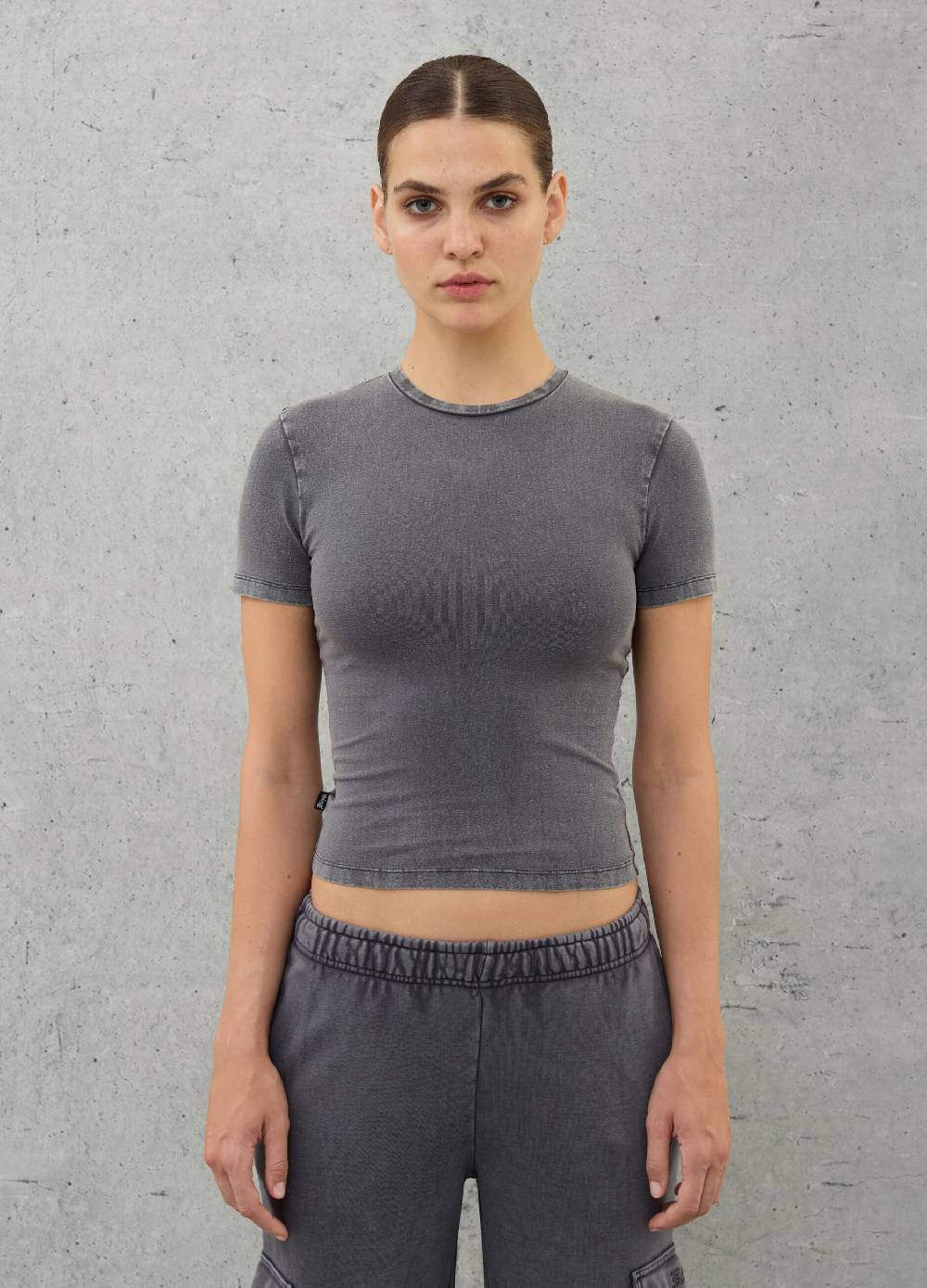 UTOPJA Perfect T-shirt Vintage Grey In Linea