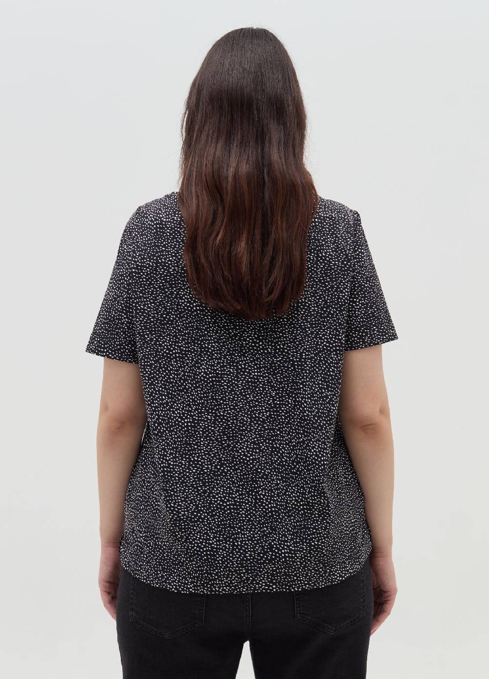 MYA T-shirt con stampa all-over Curvy Spedizione Gratuita