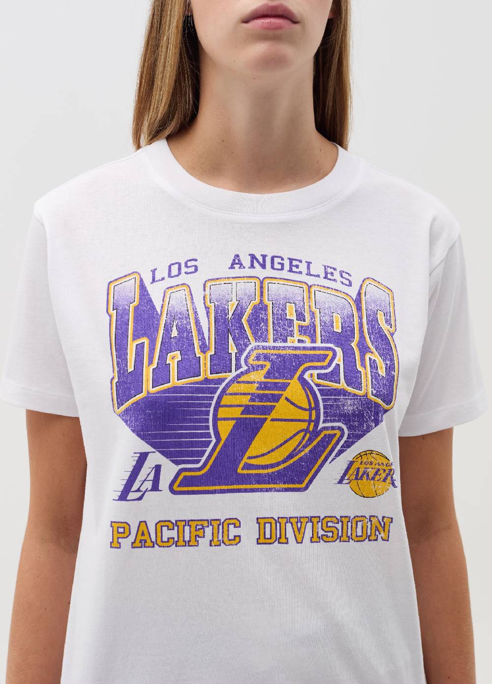 NBA T-shirt con stampa Los Angeles Lakers Saldi