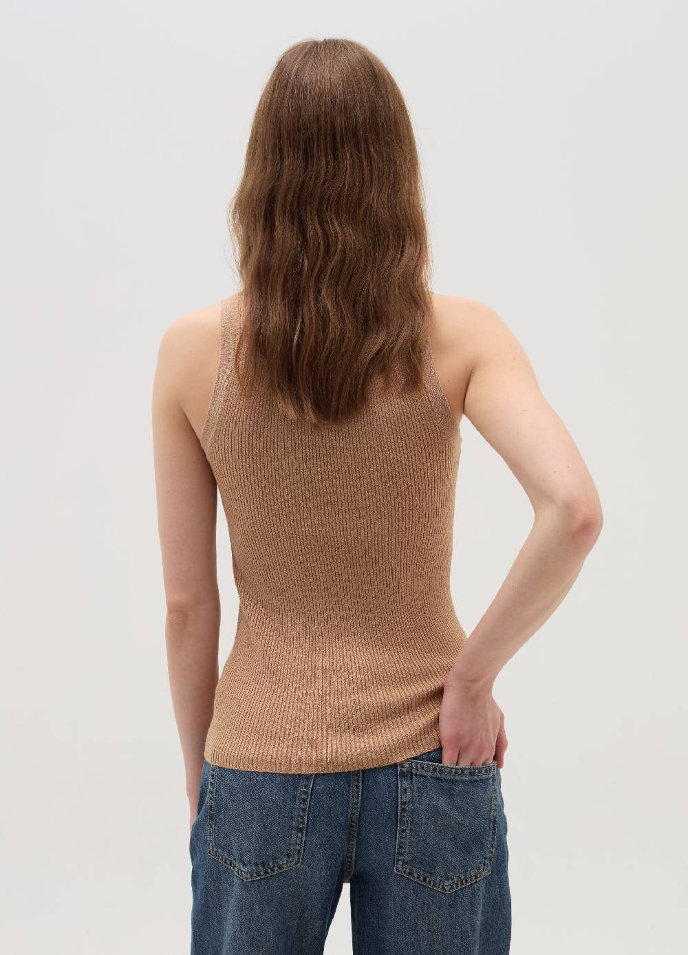 OVS Tank top a costine con lurex Moda